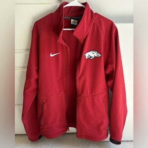 Nike Red Arkansas Razorbacks Zip-Front Jacket